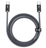 CABLU alimentare si date Baseus Dynamic Series, Fast Charging Data Cable pt. smartphone, USB Type-C la USB Type-C 100W, 1m, braided, gri &quot;CALD000216&quot;