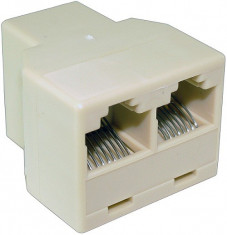 Spliter RJ45 mama - 2xRJ45 mama - 129332 foto