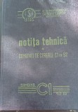 NOTITA TEHNICA A COMBINEI DE CEREALE C1 TIP 62