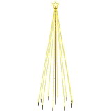 Cumpara ieftin Brad de Craciun, 310 LED-uri, alb cald, 300 cm, cu tarus