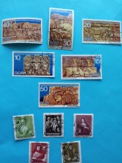 GERMANIA DDR, ARTĂ/PICTURI - SERII ȘTAMPILATE