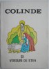 Colinde si versuri de stea - Carte poezii, volum de colinde