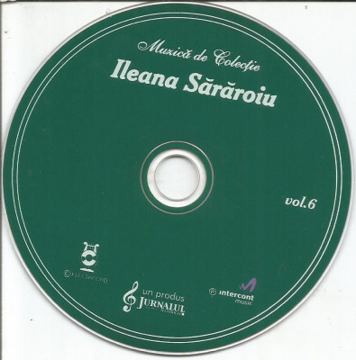 (E) CD-ILEANA SARAROIU (Muzica De Colecție)-Jurnalul National foto