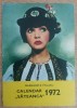 C9 6 - 1972 - Calendar de buzunar - artisti romani - Margareta Pislaru