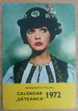 M3 C31 6 - 1972 - Calendar de buzunar - artisti romani - Margareta Pislaru