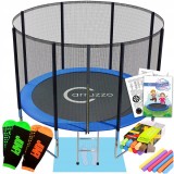 Trambulina Caruzzo, cu plasa de protectie exterioara, 366 cm, 150kg Household NewTrend
