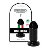 Cumpara ieftin Plug Dildo Anal Mio, Negru, 8 cm x 3,5 cm