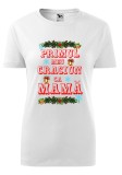 Tricou Personalizat de Craciun - Primul Meu Craciun ca Mama - Cadou Special pentru Mame