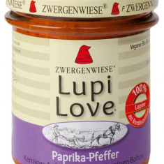 Crema Tartinabila din Lupin cu Ardei si Piper Fara Gluten Bio Lupi Love 165gr Zwergenwiese