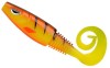 Grub Berkley Soft Bait Sick Curl Shad Hot Yellow Perch, 19g, 12cm