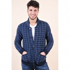 Cardigan Lana Jack&amp;amp;Jones Bludave Blue Indigo foto