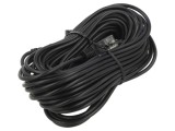 Cablu Goobay RJ45 - Mufă F TAE 15m Negru, Cod 51236