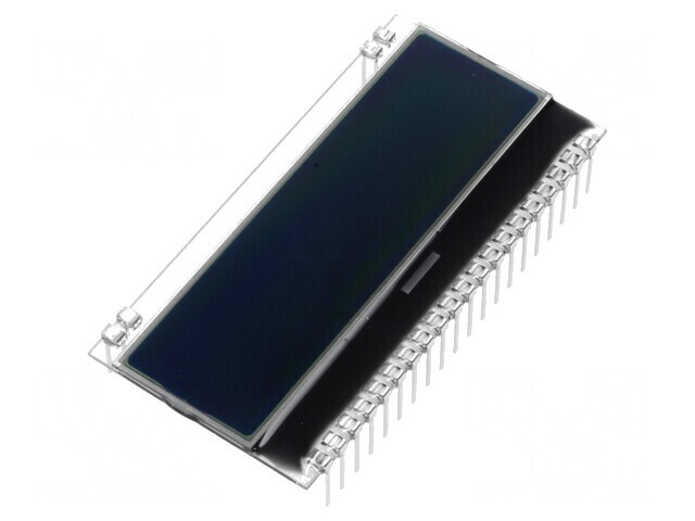Afișaj LCD Grafic 132x32 FSTN Negativ 55x17,5mm