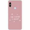 Husa silicon pentru Xiaomi Mi A2, The Future Is Bright