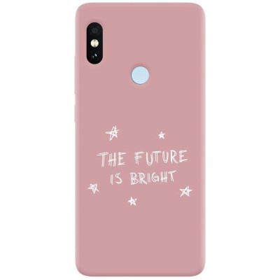 Husa silicon pentru Xiaomi Mi A2, The Future Is Bright foto