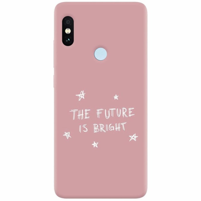 Husa silicon pentru Xiaomi Mi A2, The Future Is Bright