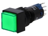 Comutator apăsare SPDT, 2 poziții, IP40