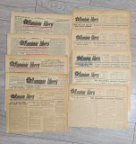 Lot 10 ziare Rom&acirc;nia Liberă, din perioada 1949-1955
