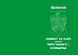 Cumpara ieftin Carnet de elev pentru invatamantul gimnazial