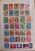 A16 1 - Clasor foarte vechi - contine in jur de 544 timbre straine obliterate