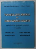 VOCABULARUL MINIMAL AL LIMBII ROMANE CURENTE-ADRIANA COSTACHESCU , MARIANA ILIESCU 1994