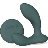 LELO - HUGO 2 VIBRATOR PENTRU PROSTATA VERDE CU TELECOMANDA