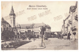 3990 - TARGU-MURES, Market, Romania - old postcard - used - 1908, Circulata, Printata