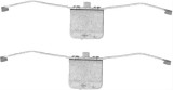 Kit reparatie placute frana fata SRL Audi A3 8P; A4 (B6); A4 (B7), A6 (C6); A8; Nissan X-Trail (T31) Opel Vectra C Renault Espace IV Laguna I; Saab 9
