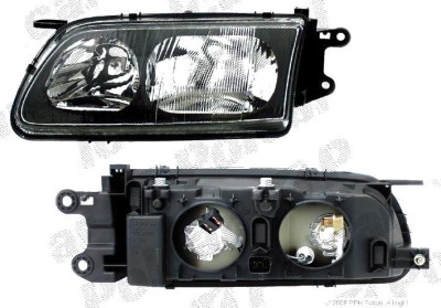 Far Mazda 626 05.1997-12.2000 DEPO stanga fata, reglaj electric, tip bec H1+H7 foto