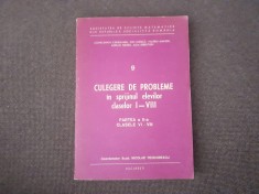 CULEGERE DE PROBLEME IN SPRIJINUL ELEVILOR CLASELOR VI-VIII VOL 2