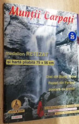 myh 12 - Muntii Carpati - nr 25/2000 - piesa de colectie foto
