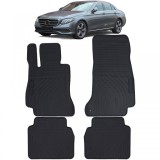 Set Premium de Covorase din Cauciuc Negru pentru Mercedes E Class W213 S213 din 16 Performance AutoTuning