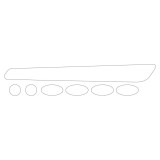 Protectie cadru BBB BBP-5001 BikeSkin Transparent Ultimate FactoryBikes