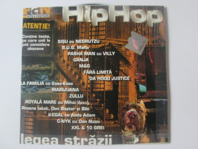 CD Hip Hop deteriorat(nu pot fi ascultate decat primele 3 melodii) Legea strazii foto