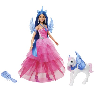 BARBIE PAPUSA BARBIE CU UNICORN foto