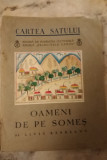 OAMENI DE PE SOMES - L.REBREANU (DESENE DE LENA CONSTANTE) CARTEA SATULUI 1936