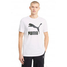 Tricou barbati Puma Clasics Logo Tee Alb