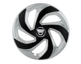 Cumpara ieftin Set 4 capace roti Rex Gri-Negru R14 pentru gama auto Dacia, Autohelix MSA