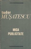 Scrieri Mica Publicitate Volumul 3 Tudor Musatescu Editura Minerva 1972 Literatura Romana Clasica Romana Carti Vechi