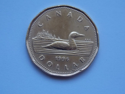 1 DOLLAR 1996 CANADA foto