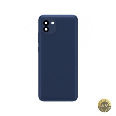 Capac Baterie compatibil cu Samsung Galaxy A03 A035 Versiune F Albastru foto
