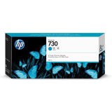 HP original ink P2V68A, HP 730, cyan, 300ml