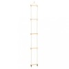VidaXL Scară din fr&acirc;nghie pentru copii, 30x168 cm, lemn masiv și PE