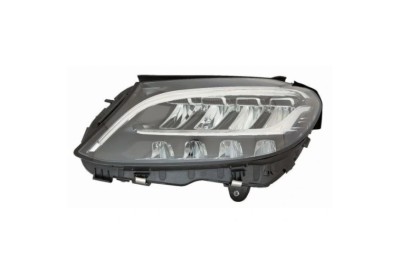 Far Mercedes Clasa C (W205), 06.2018-, montare fata, stanga, LED; electric; fara modul LED; fara modul LED; cu motor; LED; fara marcaj &amp;amp;quot;LED HIGH foto