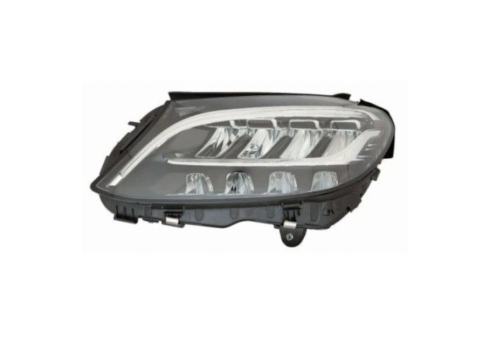 Far Mercedes Clasa C (W205), 06.2018-, montare fata, stanga, LED; electric; fara modul LED; fara modul LED; cu motor; LED; fara marcaj &amp;quot;LED HIGH