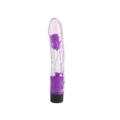 Vibratoare din jelly - Vibratii Sexy Vibrator Realist 23 cm Violet Detalii Realiste Penetrari Excitante