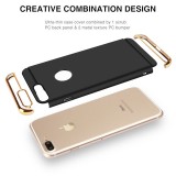 Husa telefon Apple Iphone 8 ofera protectie 3in1 Ultrasubtire Lux Black Matte, Iphone Case Perfect