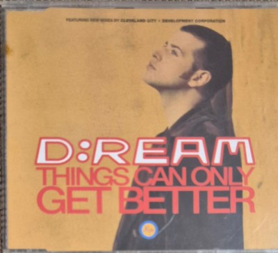 cd d:ream things can only get better maxi single foto