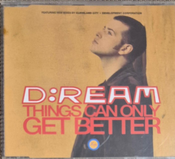 cd d:ream things can only get better maxi single