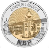 POLONIA 5 ZLOTI 2024 BIMETAL - CASTELUL din LANCUT , UNC, Europa, Cupru-Nichel